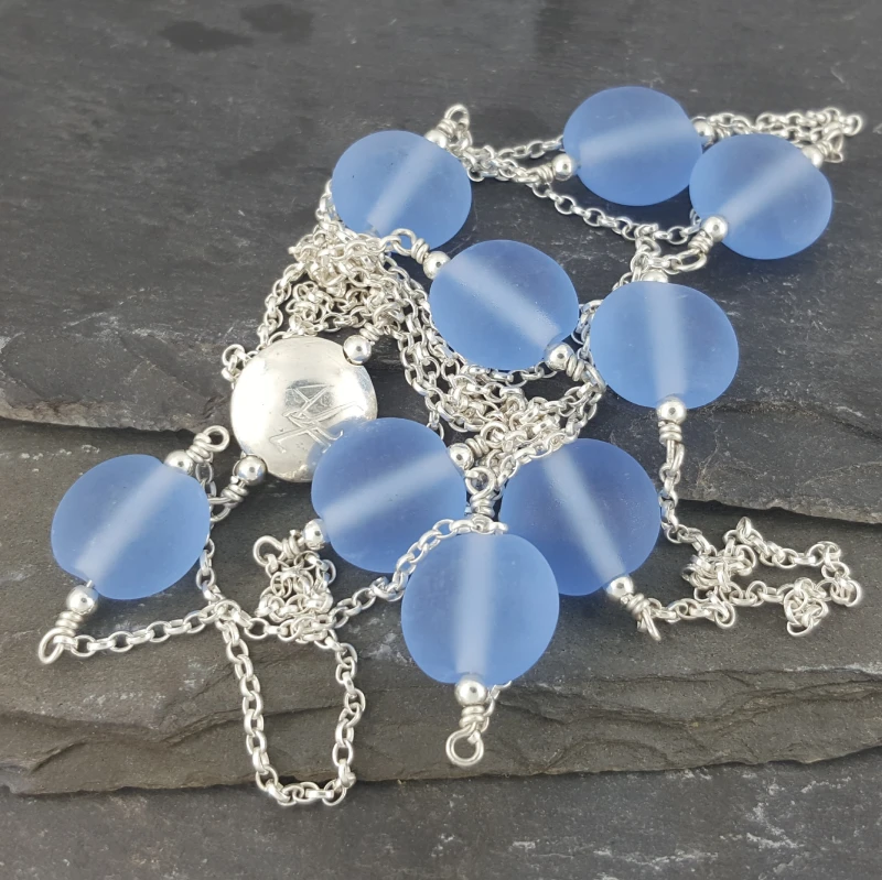 Melissa Necklace in Tranquil Blue RRP £59