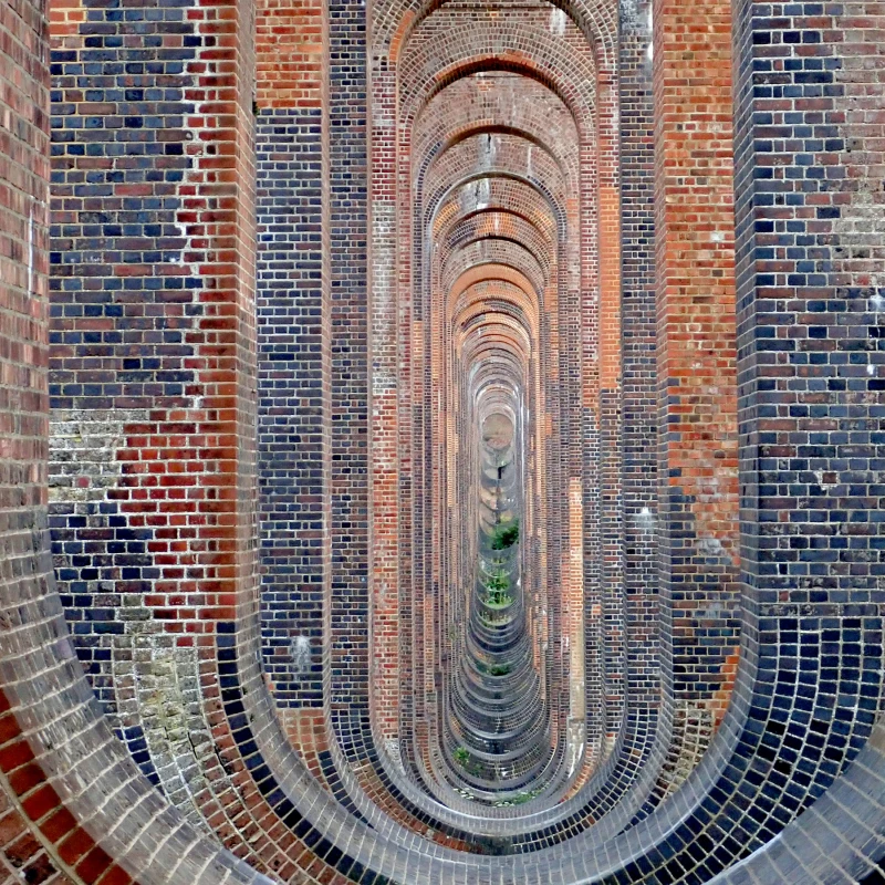 Inside the Balcombe Viaduct, Sussex