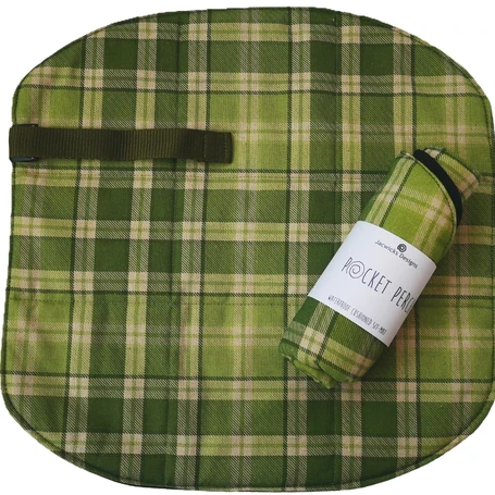 Fern Tartan Pocket Perch