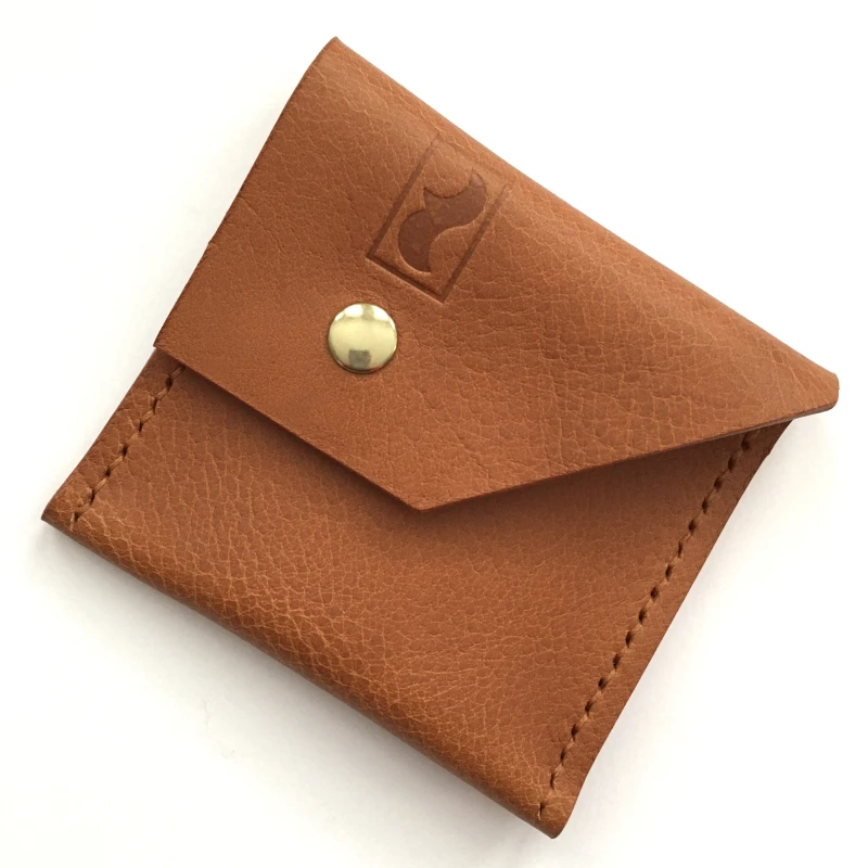 Leather pocket purse