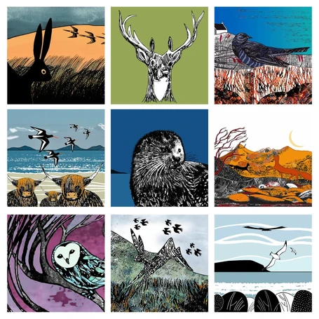 wildlife-artist-cards-trade-cuckoo-tree