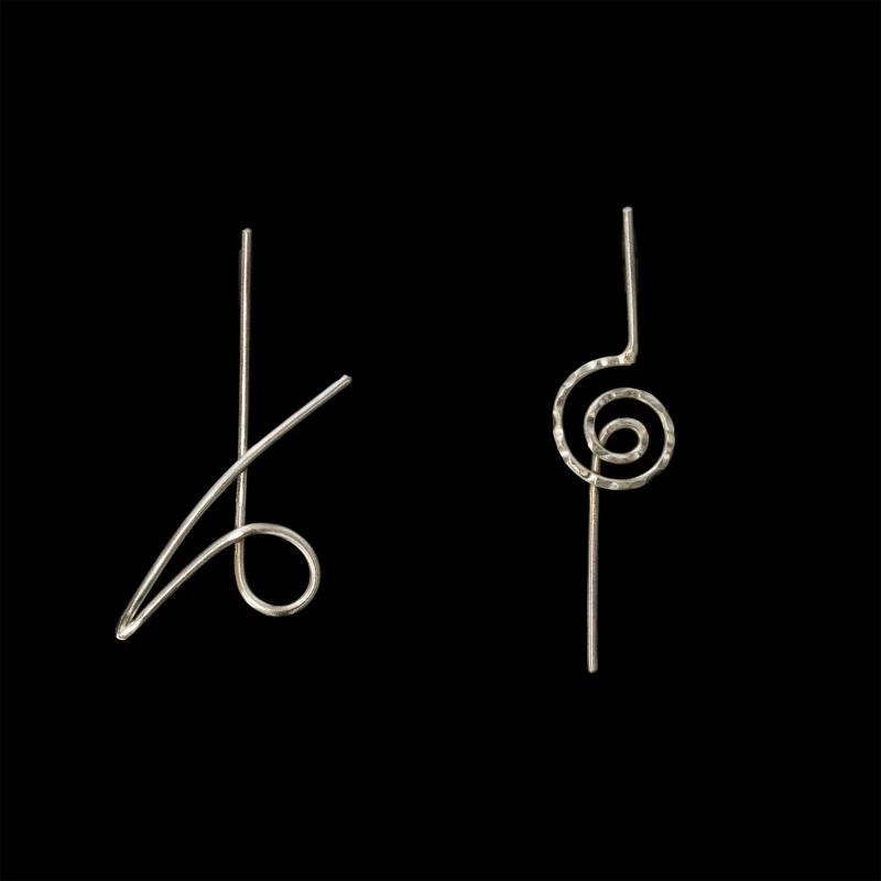 Scribbles earrings