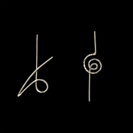 Scribbles earrings