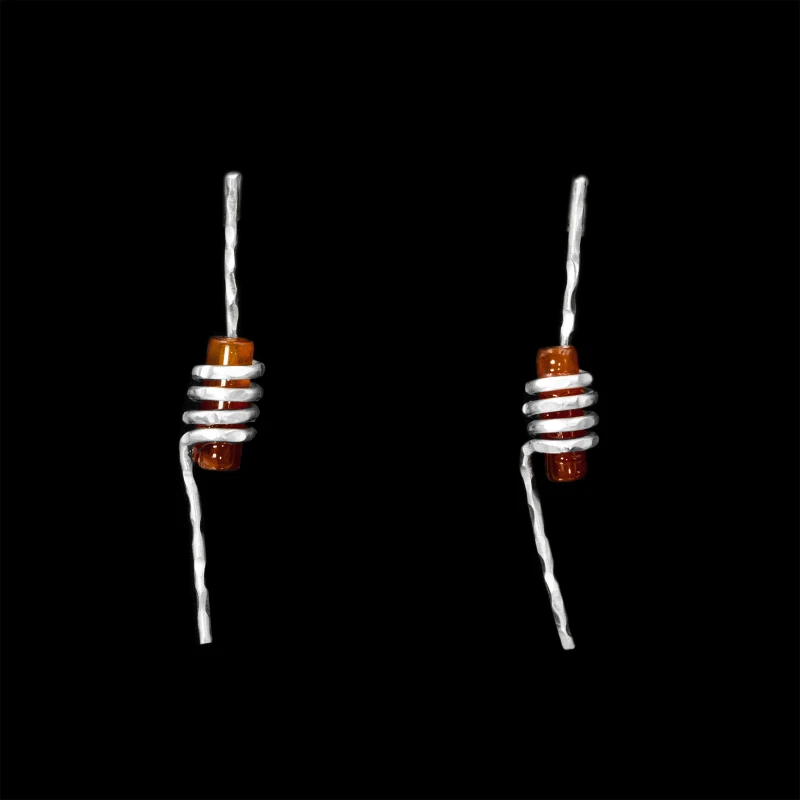 Spiral earrings