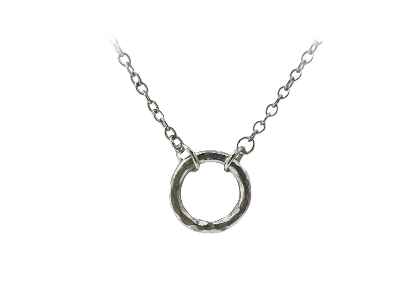 Morning ring necklace