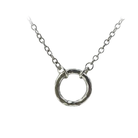 Morning ring necklace