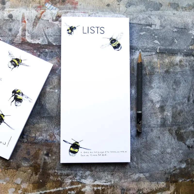 Busy Bees List Pad HLLP01