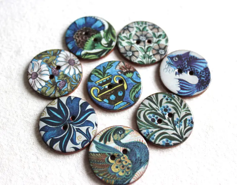 Ceramic Buttons - Heritage Range