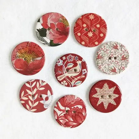 Ceramic Buttons - Warner Textile Archive Range