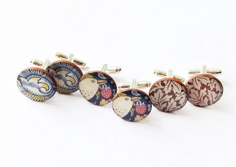 Cermaic Cufflinks - Heritage Range