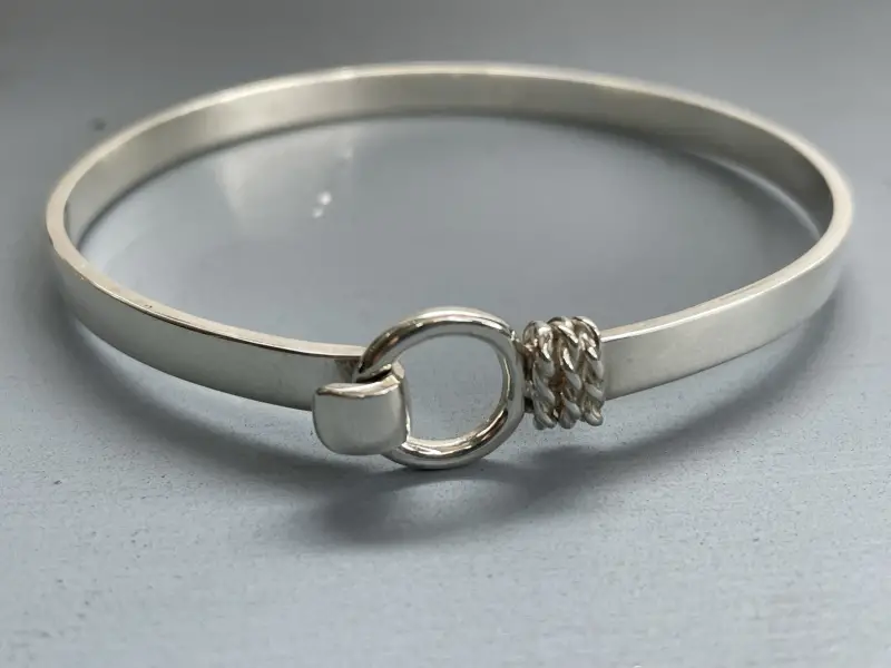 Rope and Hook Bangle