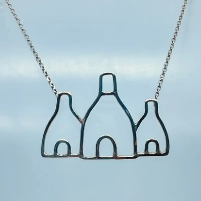 The Three Pot Banks Necklace