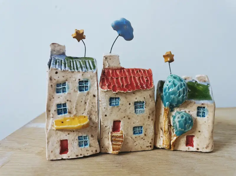 Ceramic houses