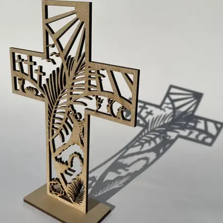 Freestanding decoration - Easter cross