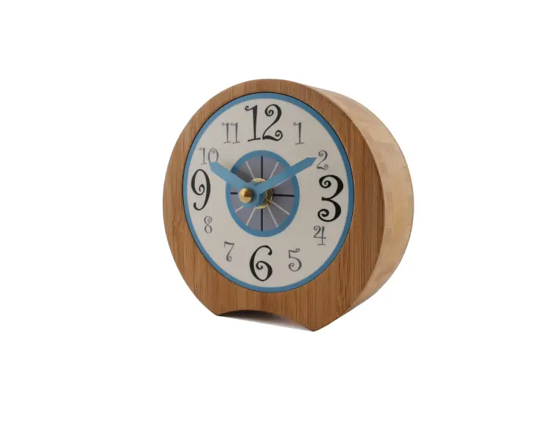 Tempo Blue Desk Clock