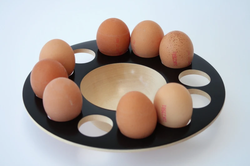 Egg storage bowl.