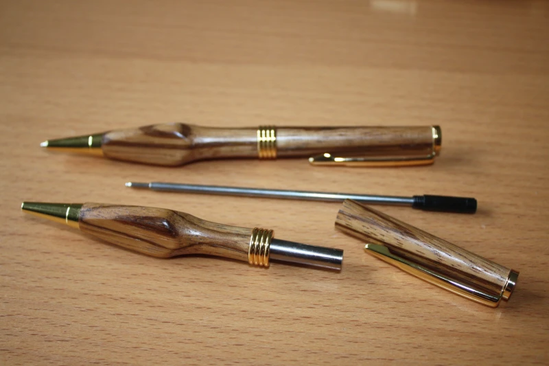 Easy Grip Wooden pens.