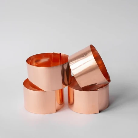 Handmade Copper Plant Rings