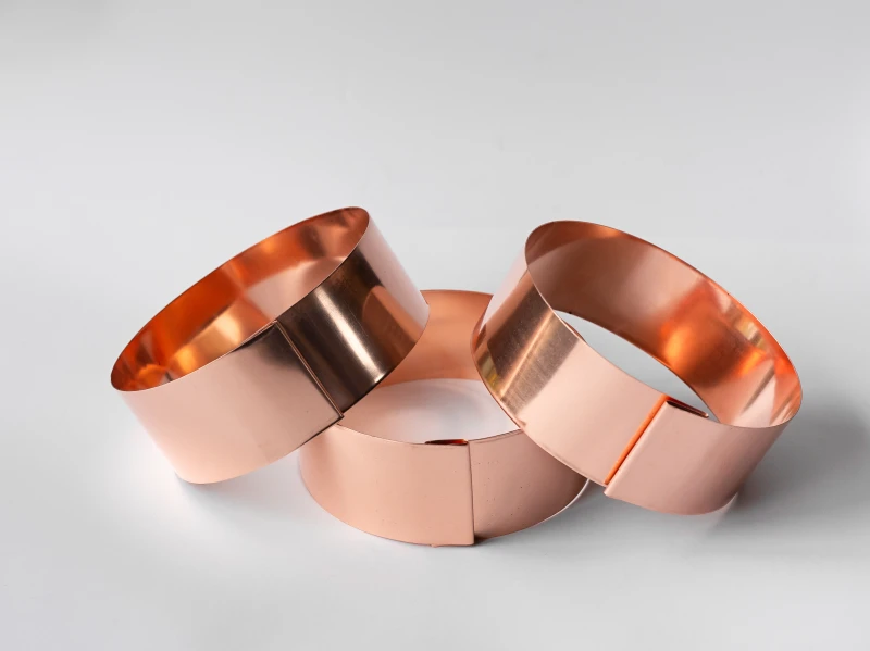 Handmade Copper Plant Rings