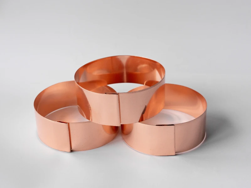 Handmade Copper Plant Rings