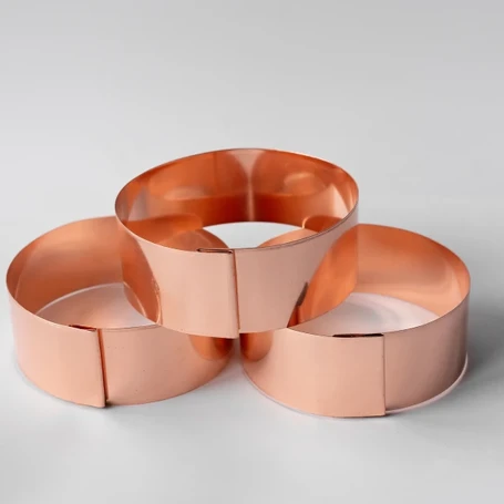 Handmade Copper Plant Rings