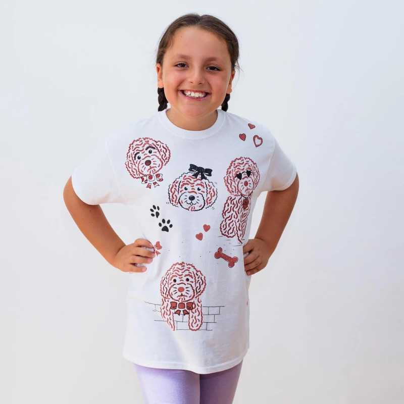 Doodle Dog T-shirt Painting Craft Kit