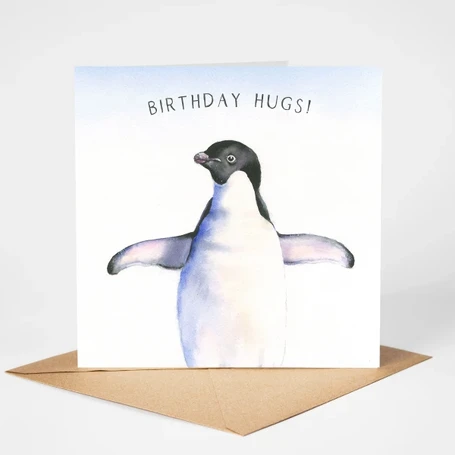 Penguin Birthday Card
