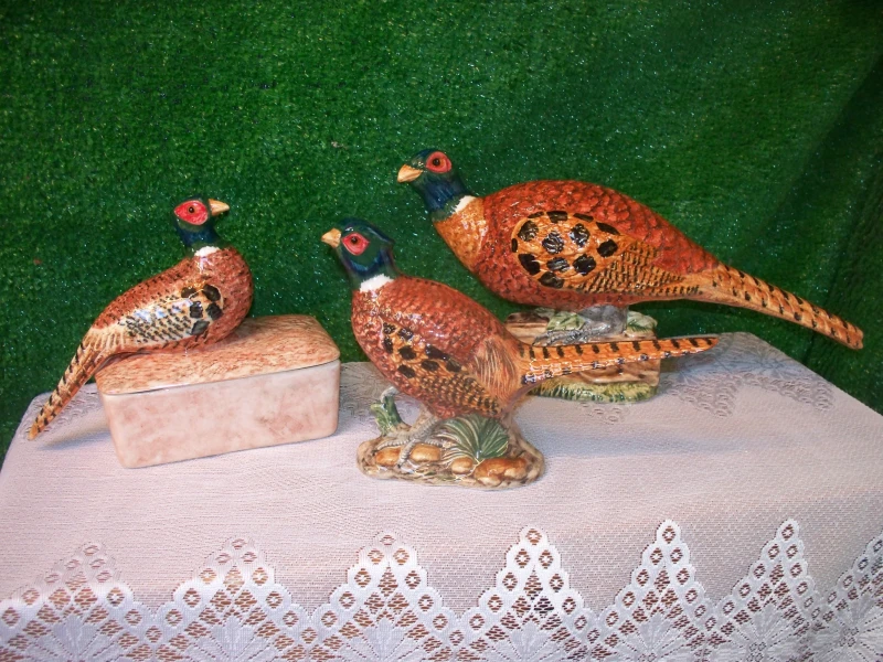 Ceramic Pheasants