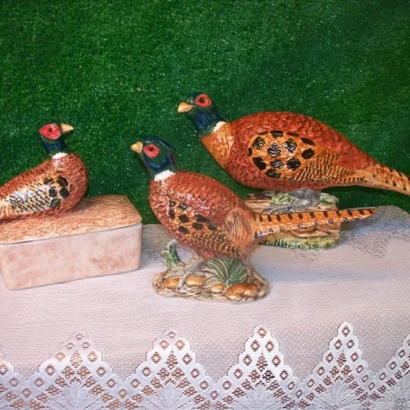 Ceramic Pheasants