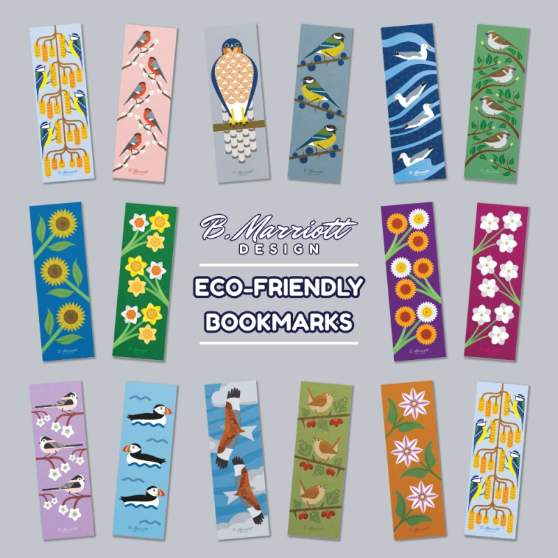 B. Marriott Design - Eco-Friendly Bookmark Collection