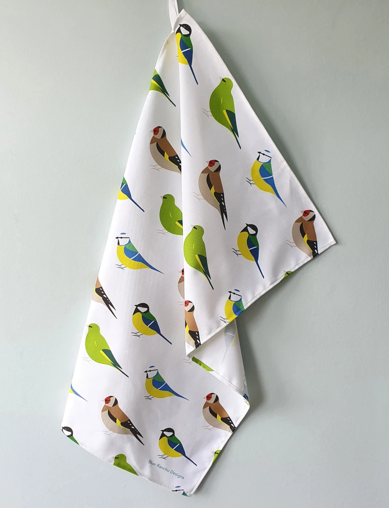 Garden-Birds-Tea-Towel