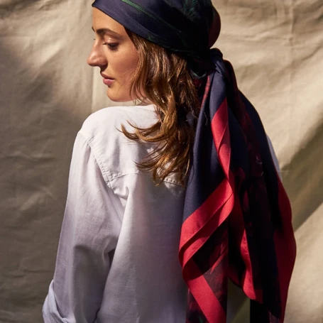 Ring oRoses Silk Square Scarf (5)