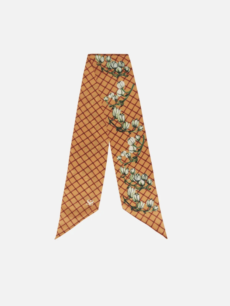 Snowdrop Skinny Scarf (1)
