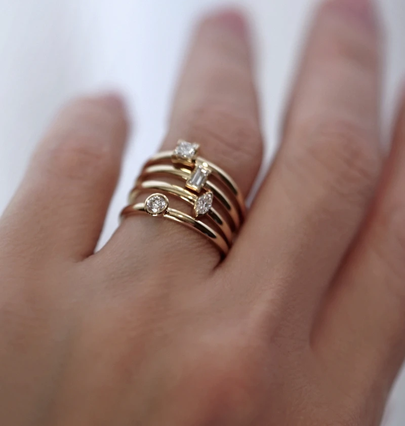 lena-cohen-18k-solid-gold-stacking-rings