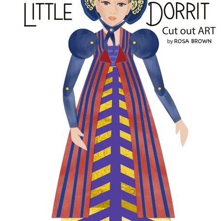 Little Dorrit Cut Out Articulated Puppet