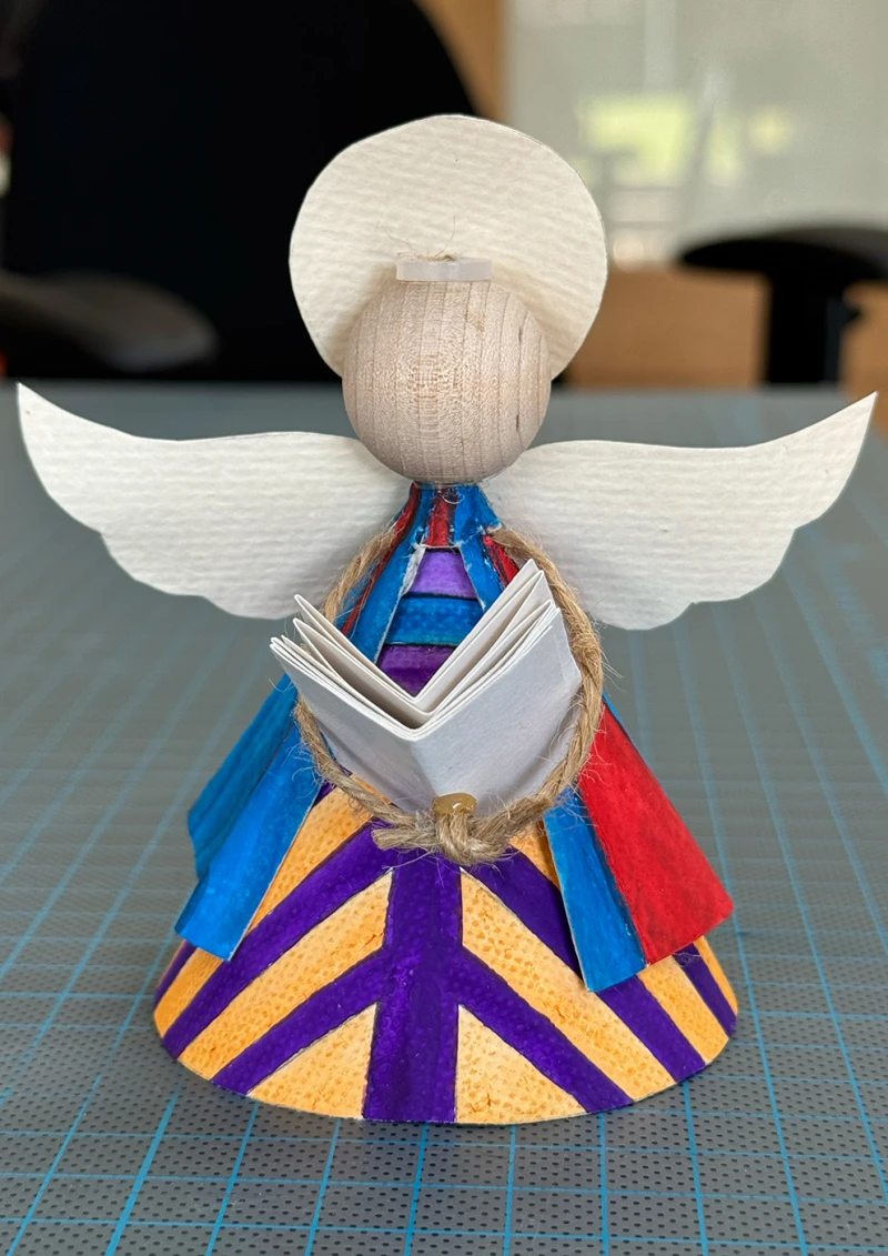 Handmade Angel Inspired by Little Dorrit from Charles Dickens