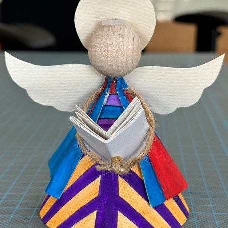 Handmade Angel Inspired by Little Dorrit from Charles Dickens