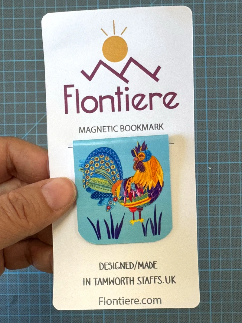 Magnetic Bookmark Rooster