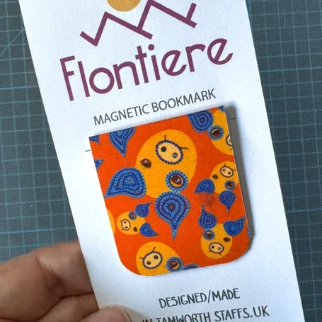 Magnetic Bookmark Pig Head Pattern