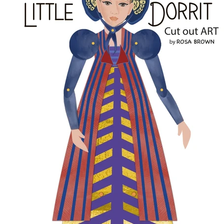 Little Dorrit Articulated Paper Puppet